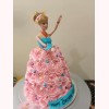 Cake for Birthday (Barbie Doll Cake)