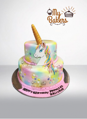 Divine Unicorn Theme Cake