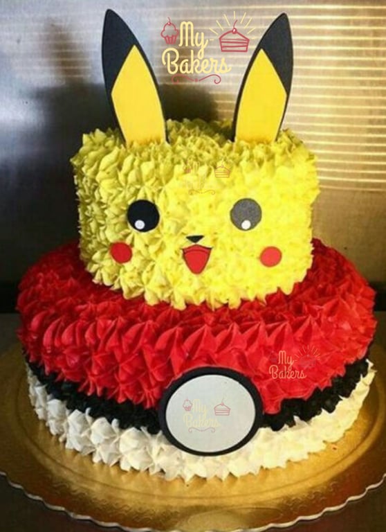 Exclusive Pikachu Theme Cake