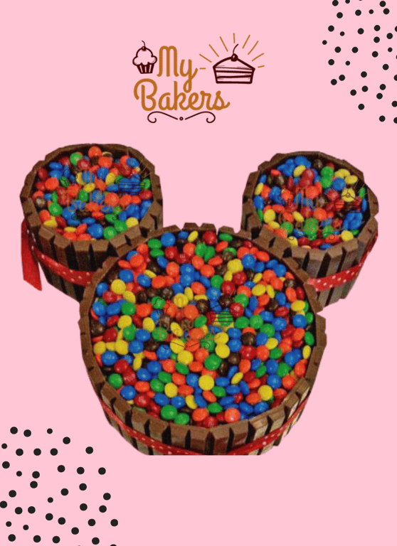 Kitkat Mickey Mouse Cake