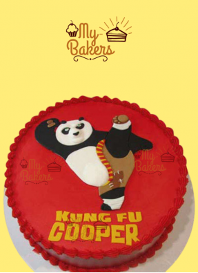 Kung Fu Panda Theme Cake