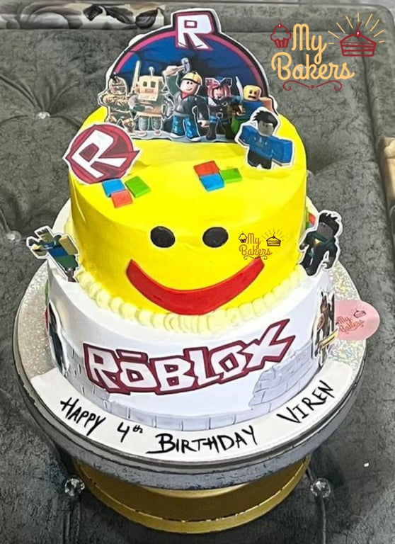 Roblox Theme Birthday Cake
