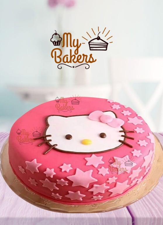 Sweetest Hello Kitty Theme Cake