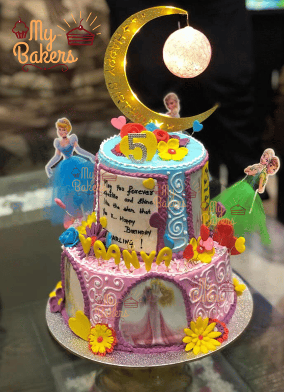 Exclusive Doll Theme Birthday Cake