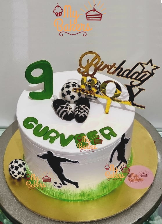Football Lover Birthday Cake