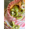 Fresh Kiwi Fruit Cone Cake