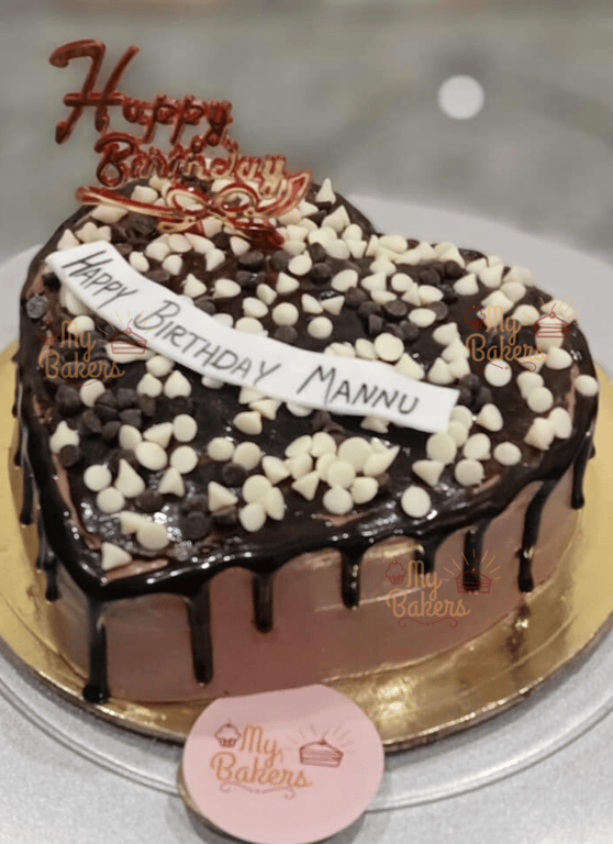 Heart Birthday Sweetheart Cake 