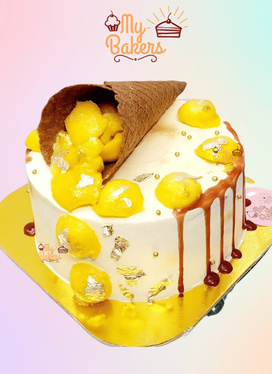 Luscious Mango Theme Cake