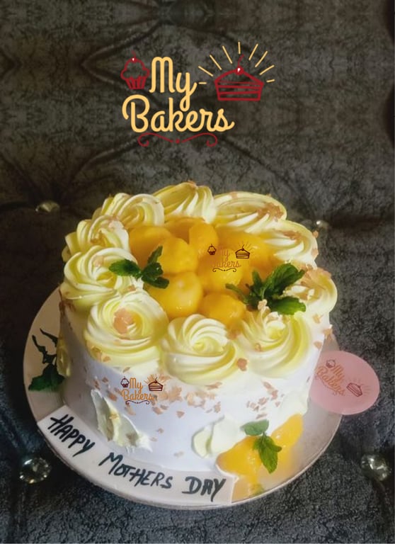 Mothers Day Special Mango Cake