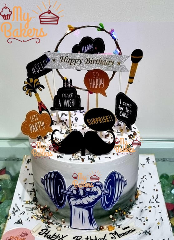 Party Theme Birthday Cake