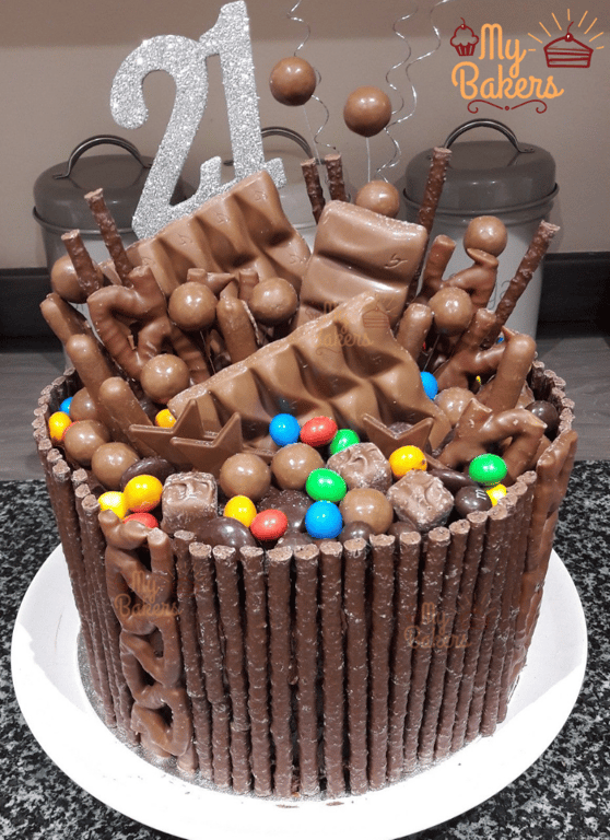 Chocolate Filled Wall Cake