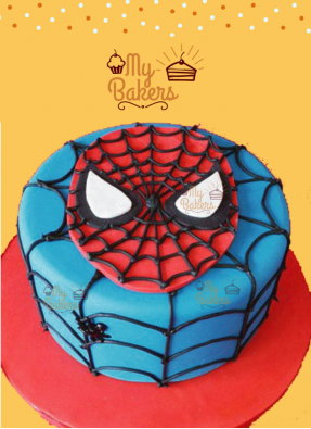 Heroic Spiderman Theme Cake