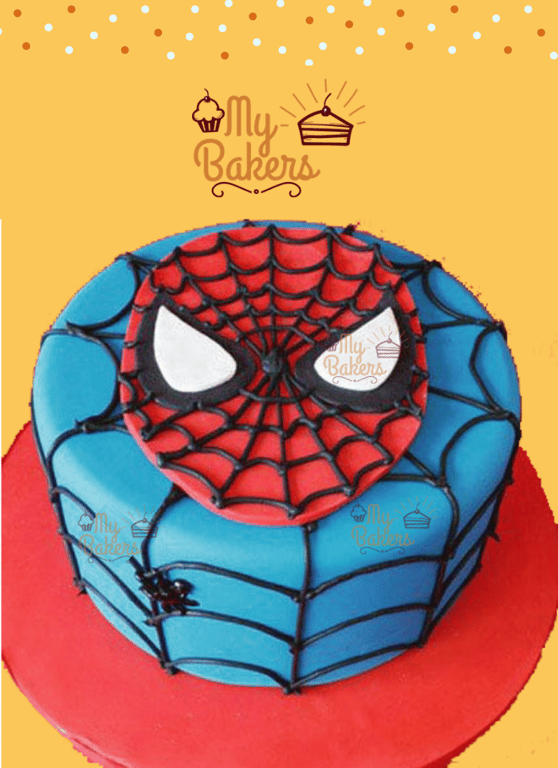 Heroic Spiderman Theme Cake