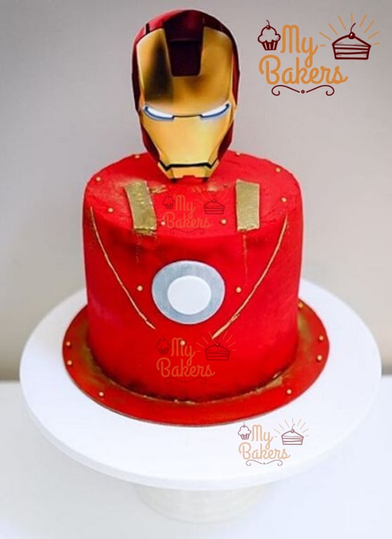 Exclusive Super Hero Theme Cake