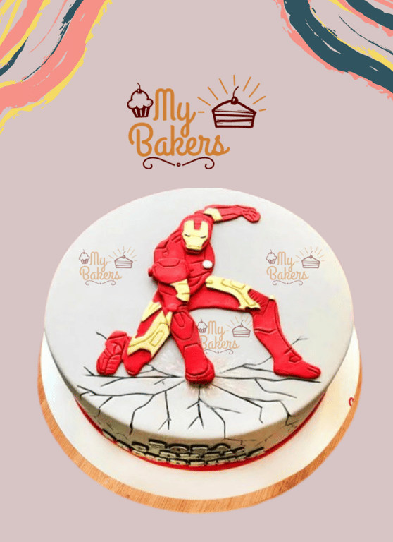 Flavourful Super Hero Theme Cake