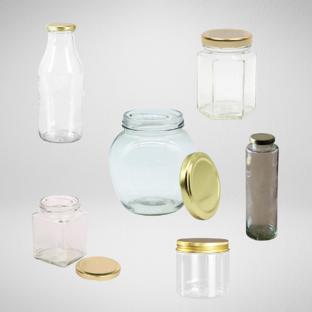 Glass Jars & Bottles