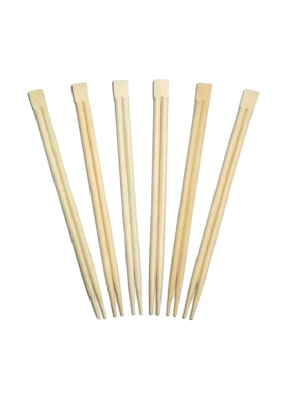Wooden Biodegradable chopsticks 8 inch pack of 50