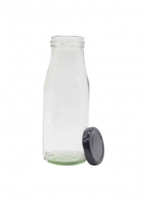 Round Milk Shake glass Bottle 100 ml pack of 10