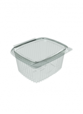 Flat Hinge Container 500 ml pack of 10