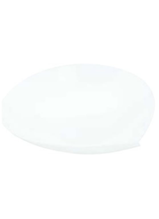 Pyramid plate small White pack of 10