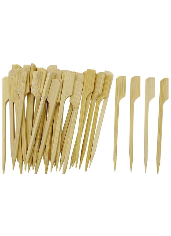 Wooden Biodegradable Skewer 4 inch pack of 50