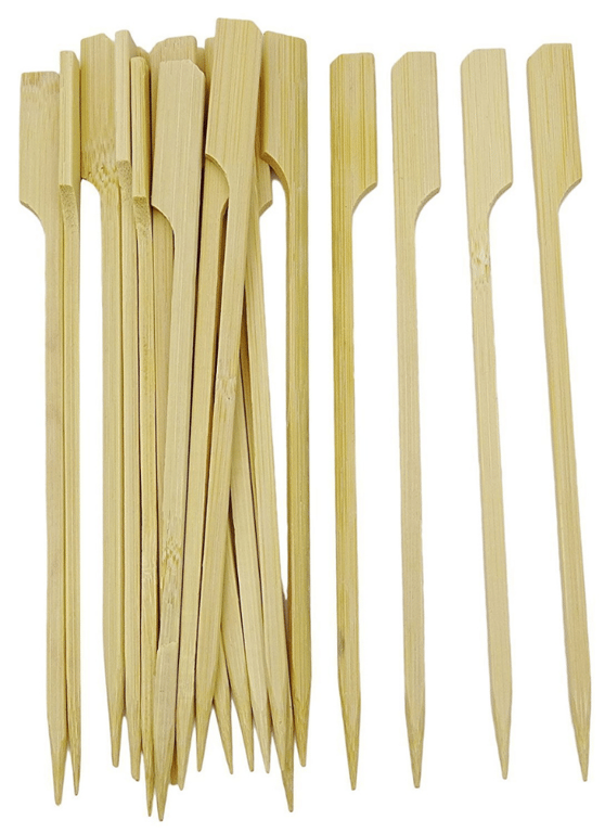 Wooden Biodegradable Skewer 6 inch pack of 50