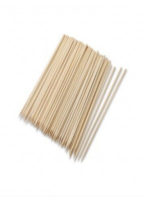 Wooden Biodegradable Skewer 12 inch pack of 80