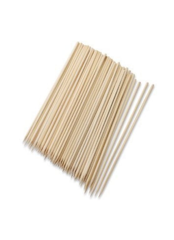 Wooden Biodegradable Skewer 12 inch pack of 80