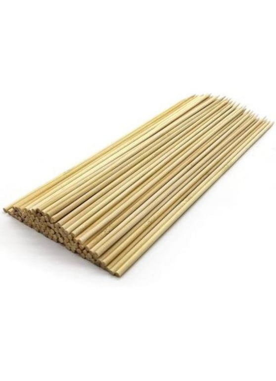 Wooden Biodegradable Skewer 16 inch pack of 40