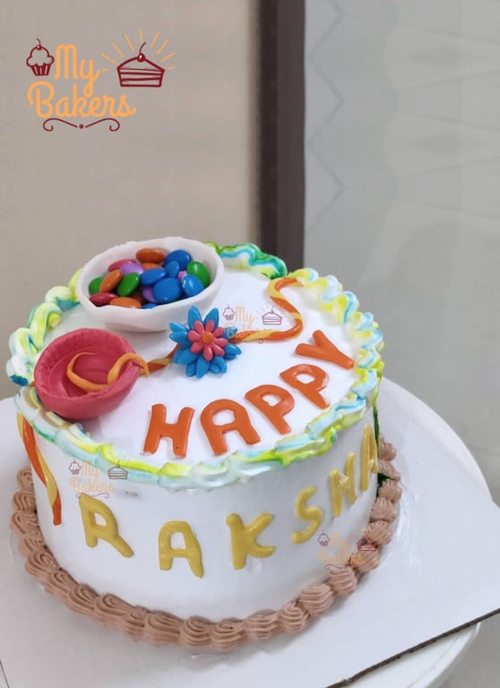 Delectable Rakshabandhan Fondant Cake