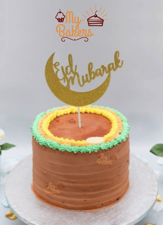 Delicious Eid Mubarak Cake