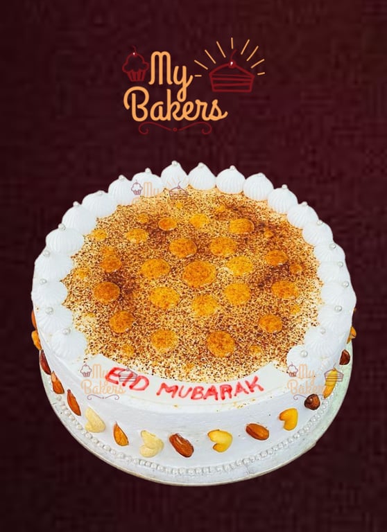 Eid Mubarak Dry Fruit Cake