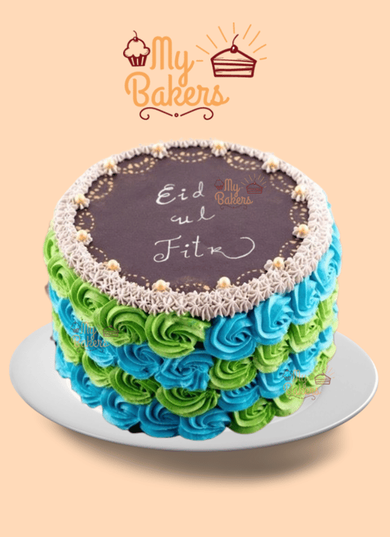 Eid Ul Fitr Rosette Cake