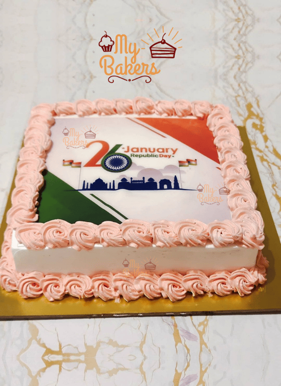 Republic Day Photo Theme Cake