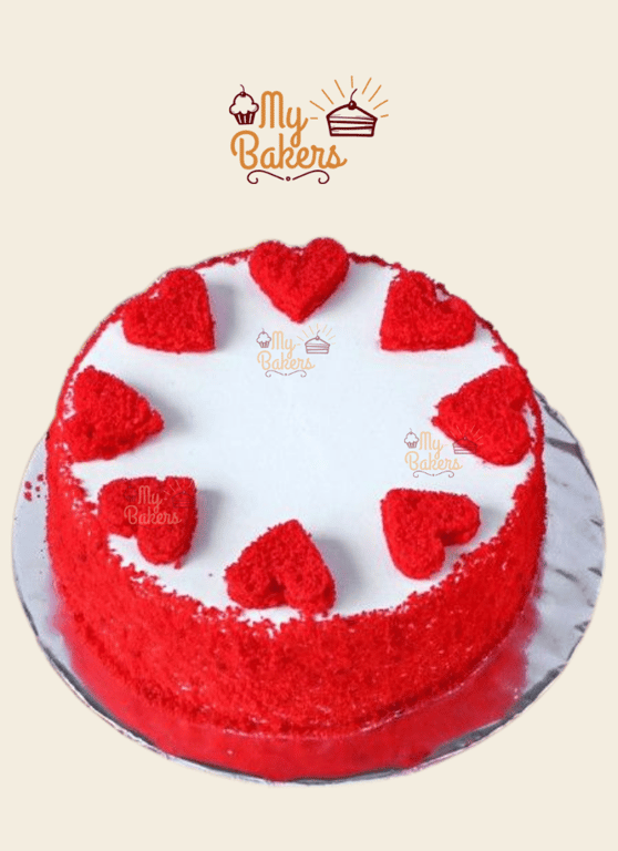 Valentines Special Red Velvet Cake