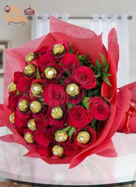 The Perfect Couple Chocolate Bouquet