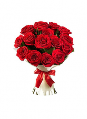 Beauty of Red Roses Bunch