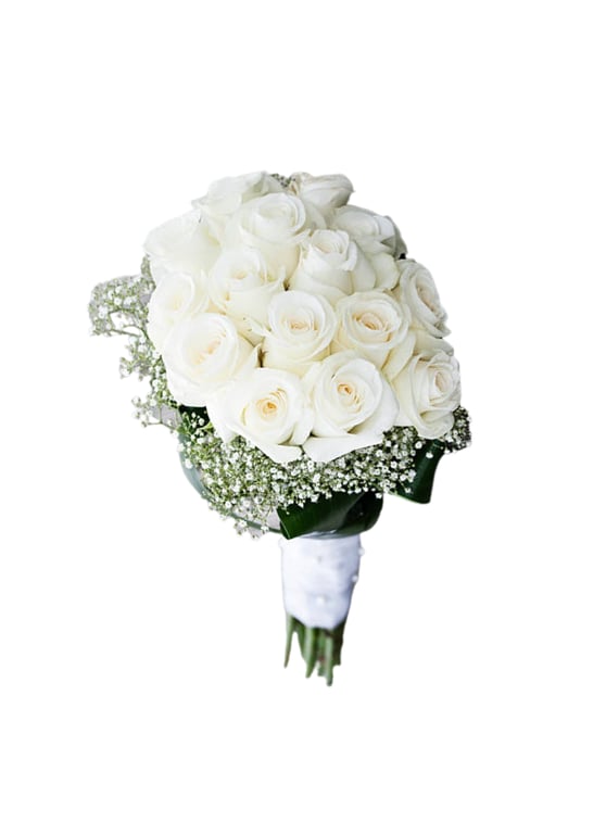 Symbol of Purity White Roses Bouquet