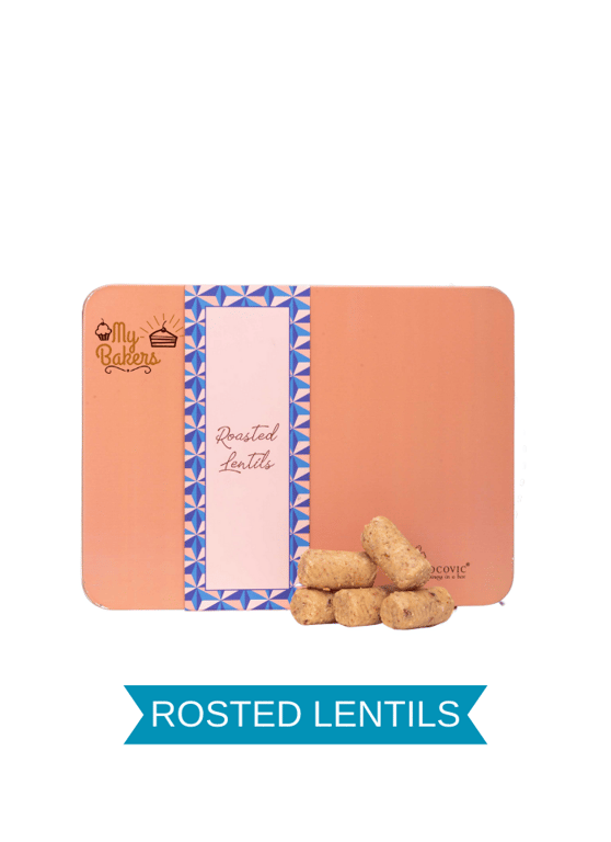Roasted Lentils Tin Box