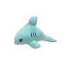 Dolphin Soft Toy 33 cm White Green