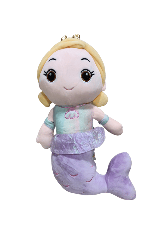 Mermaid Cute Soft Toy 45 cm Purple