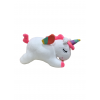 Unicorn Sleeping Soft Toy 30 cm White