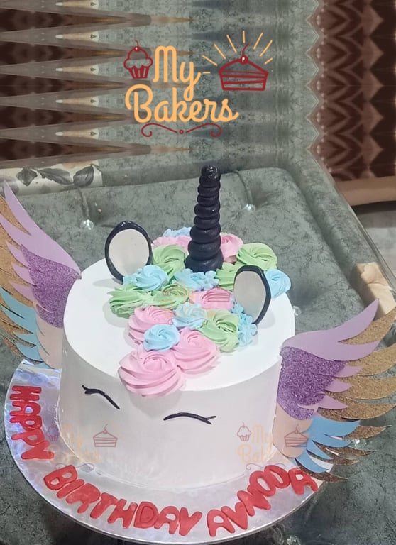 Unicorn Theme Cake