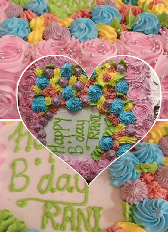 Special Birthday Cake Cream