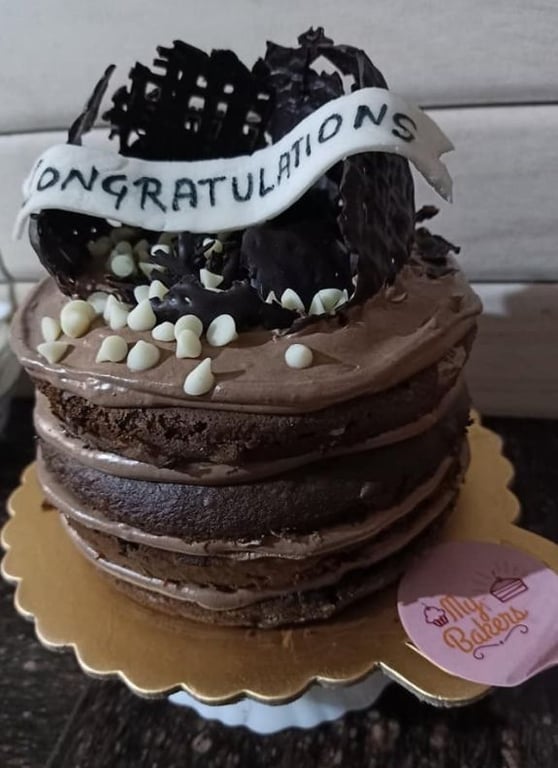 Naked Congratulation Cake