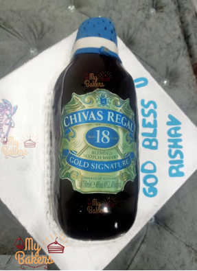 Chivas Regal Theme cake