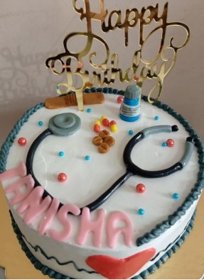 Doctor theme Cake 