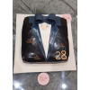 Gentleman Theme cake