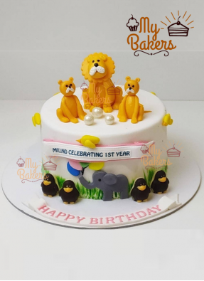 Online 1st birthday cake boy delivery in Ludhiana