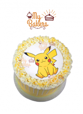 Pokemon Photo Theme Cake